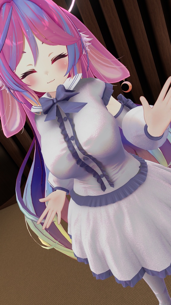 ミルティナ・伊奈波かや対応 オープンバックワンピース