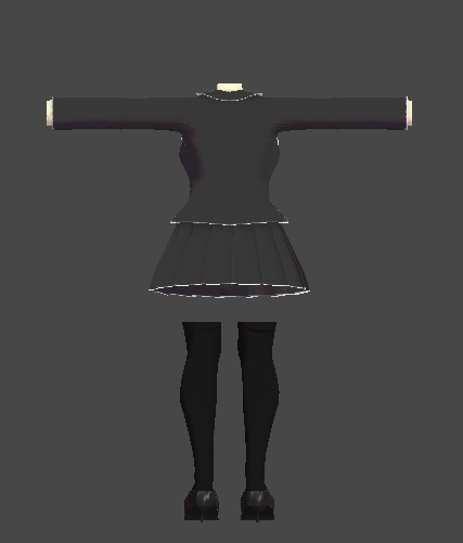 ミルティナ対応 ジャケット&タートルネック衣装