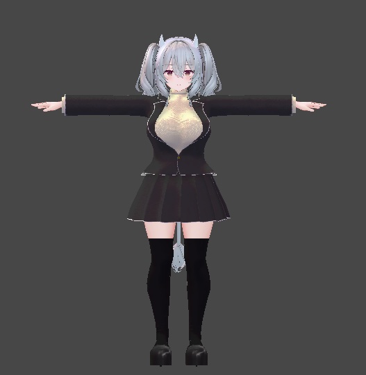 ミルティナ対応 ジャケット&タートルネック衣装