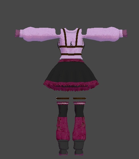 【無料】ティコ・ポプリ用 カジュアルミックス衣装