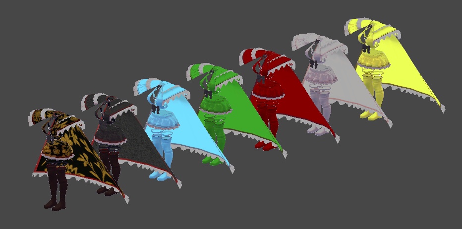 ミルティナ・伊奈波かや対応 ケープ水着