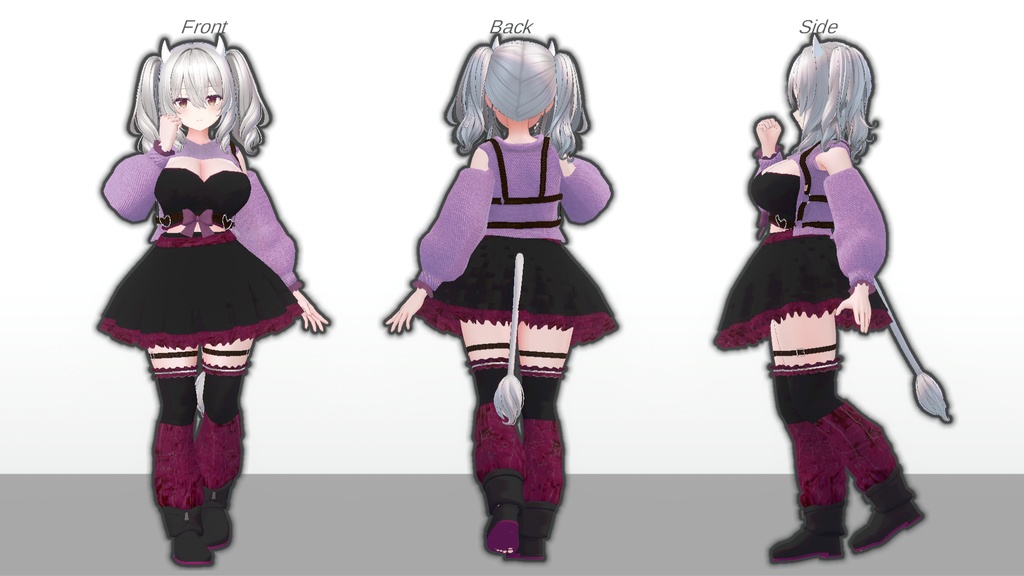 ミルティナ対応 カジュアルミックス衣装