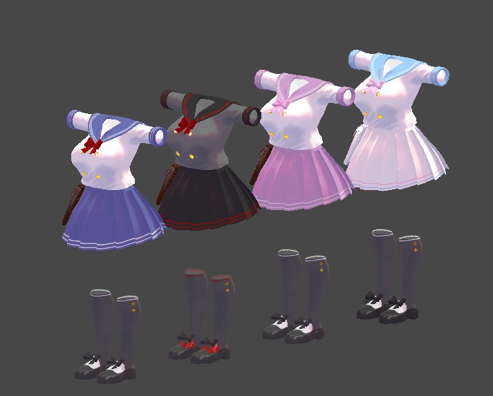 ミルティナ・伊奈波かや対応 サマーセーラー衣装