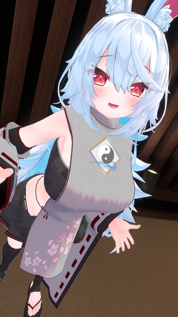 【無料】ティコ・ポプリ用　陰陽師風衣装