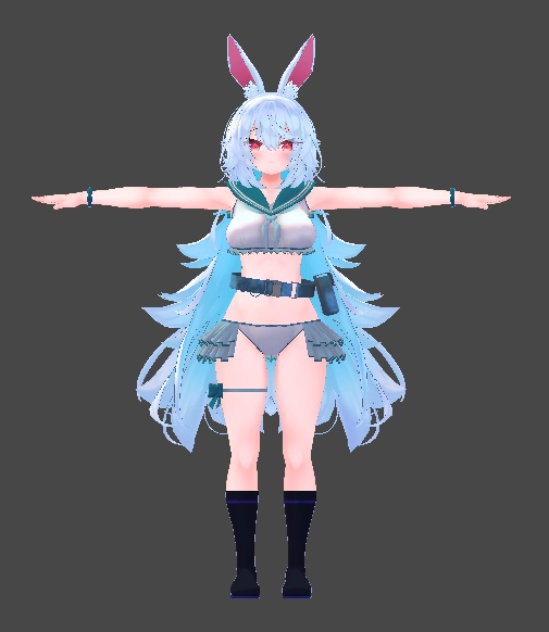 【無料】ティコ・ポプリ用 セーラー風水着スイートマリン