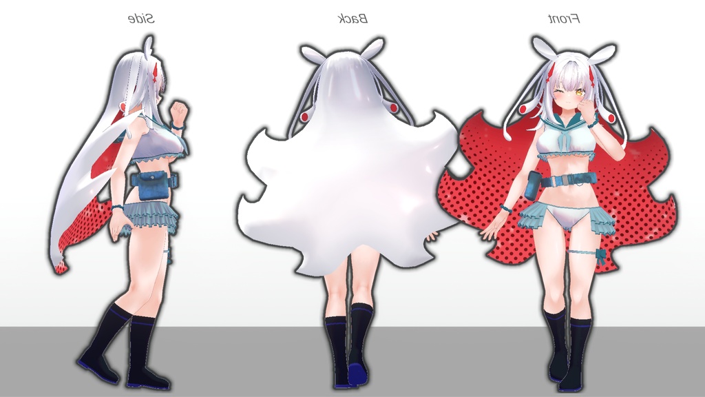 【無料】ティコ・ポプリ用 セーラー風水着スイートマリン