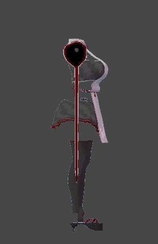 ミルティナ対応 陰陽師風衣装