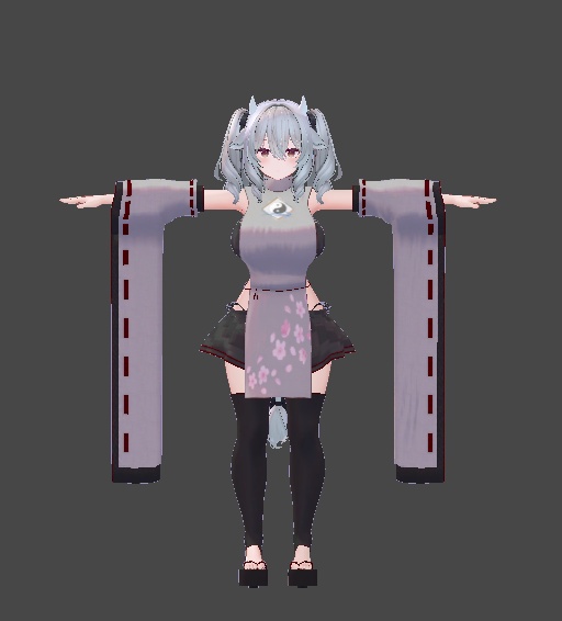 ミルティナ対応 陰陽師風衣装