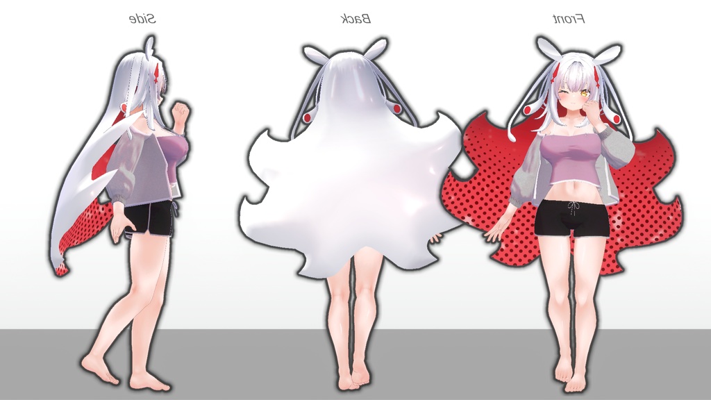 【無料】ティコ・ポプリ用 ドルフィンパンツ衣装