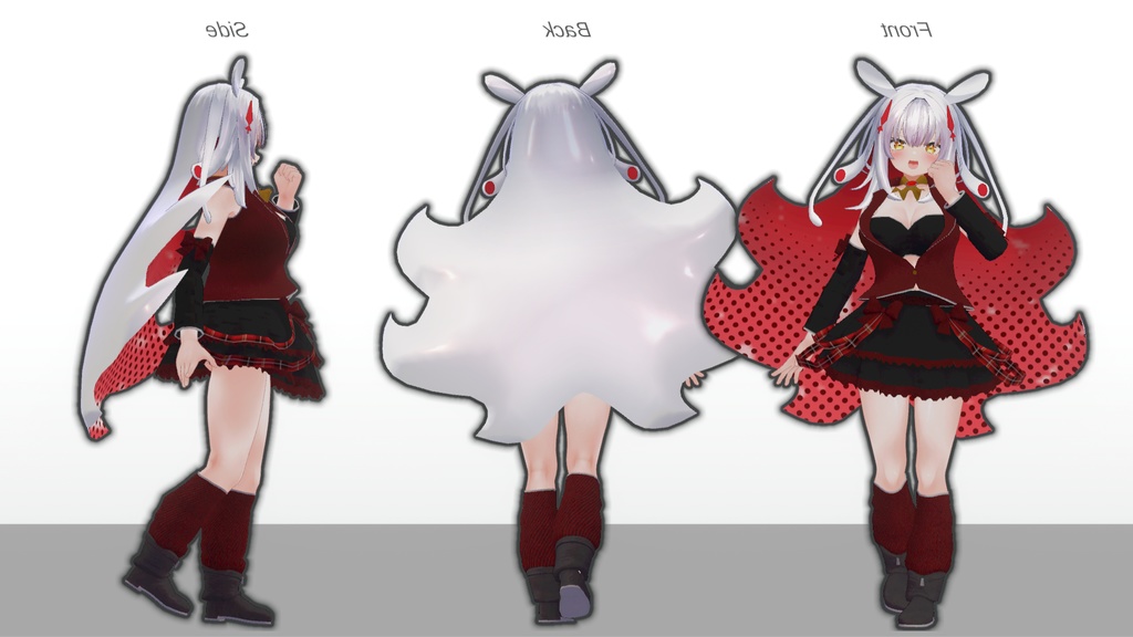 【無料】ティコ・ポプリ用 ティアードミニスカート衣装