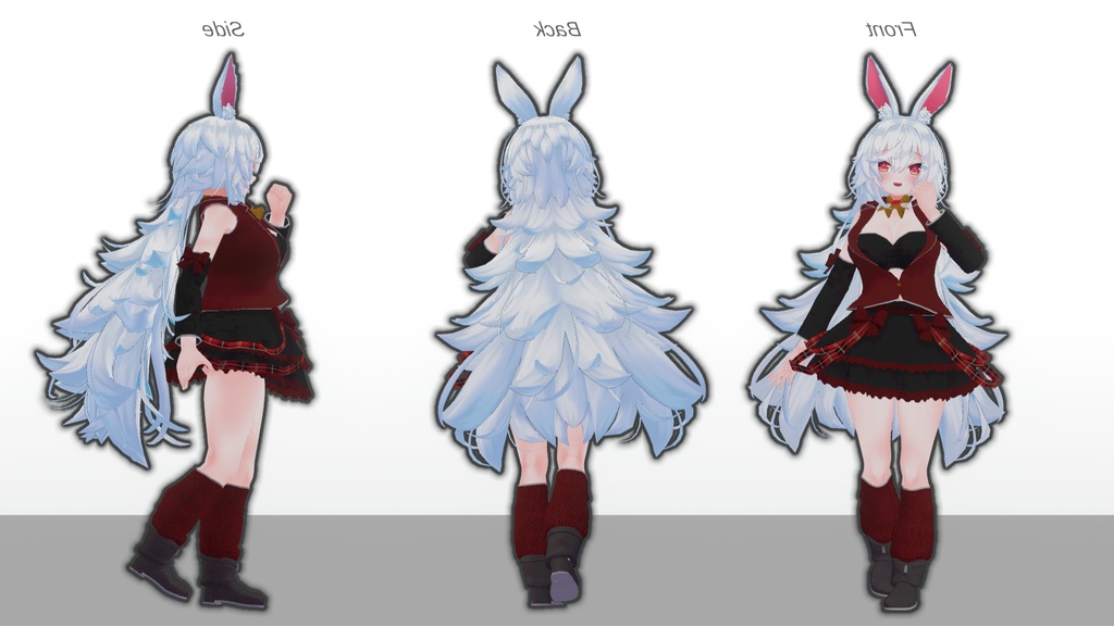 【無料】ティコ・ポプリ用 ティアードミニスカート衣装