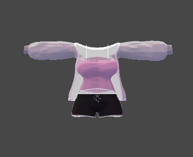 ミルティナ・伊奈波かや対応 ドルフィンパンツ衣装