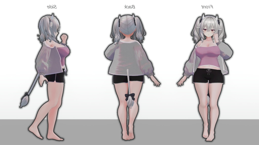 ミルティナ・伊奈波かや対応 ドルフィンパンツ衣装