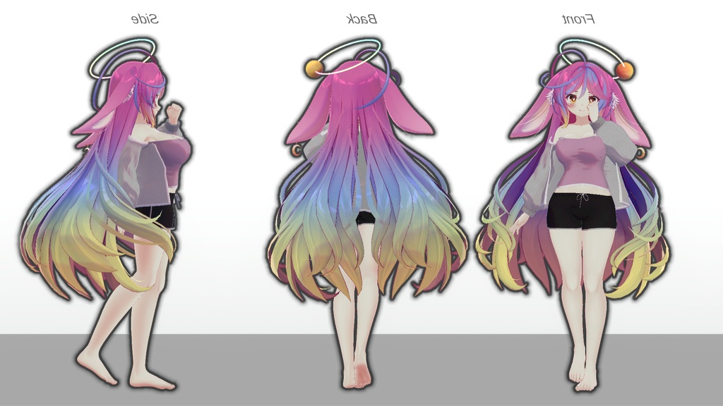 ミルティナ・伊奈波かや対応 ドルフィンパンツ衣装