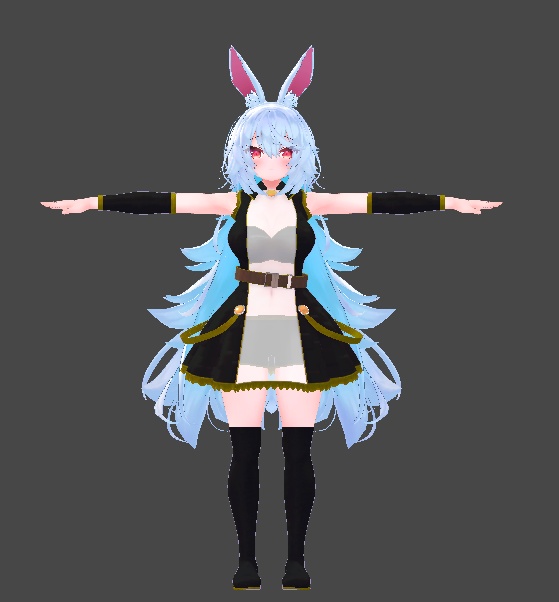 【無料】ティコ・ポプリ用 シースルーフロント衣装