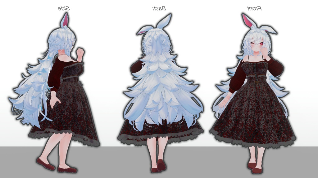 【無料】ティコ・ポプリ用 ロングワンピース衣装