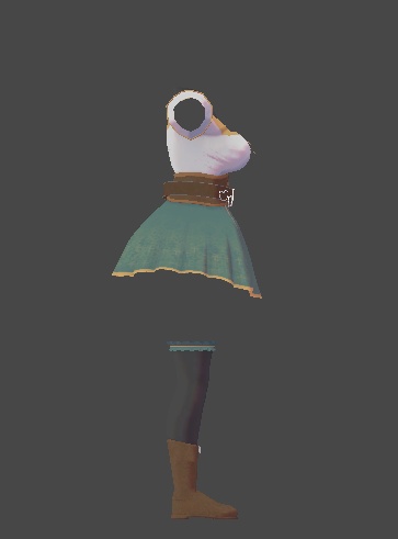 【無料】ティコ・ポプリ用 ヒーラー衣装