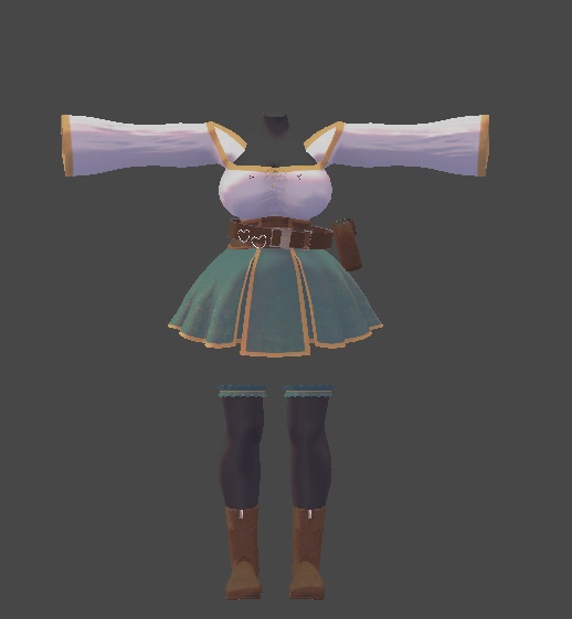 ミルティナ対応 ヒーラー衣装