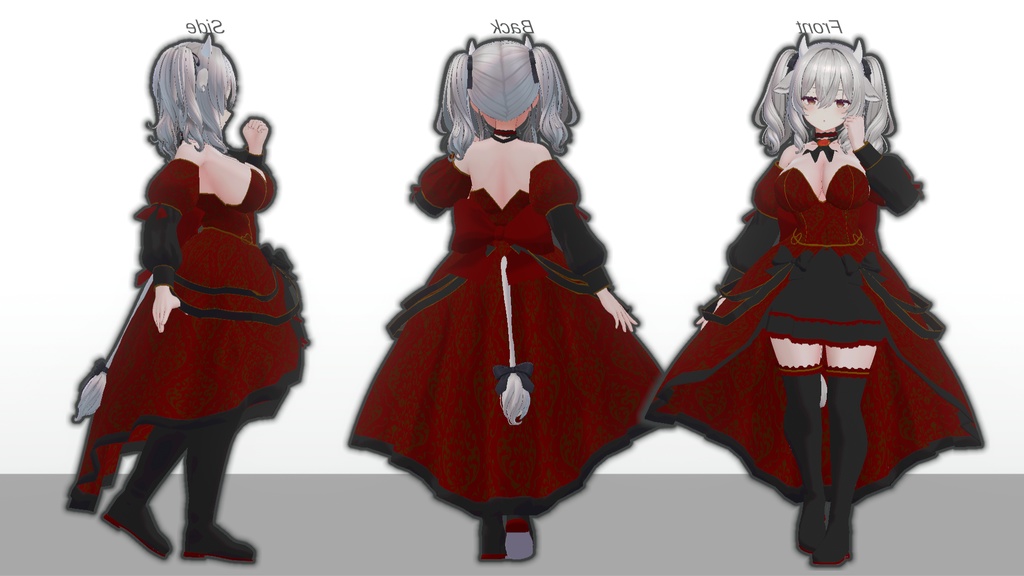 ミルティナ対応 ヴァンパイアプリンセス衣装