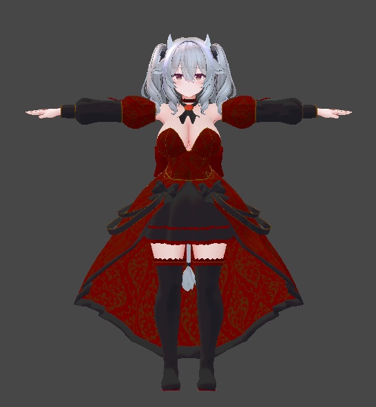 ミルティナ対応 ヴァンパイアプリンセス衣装