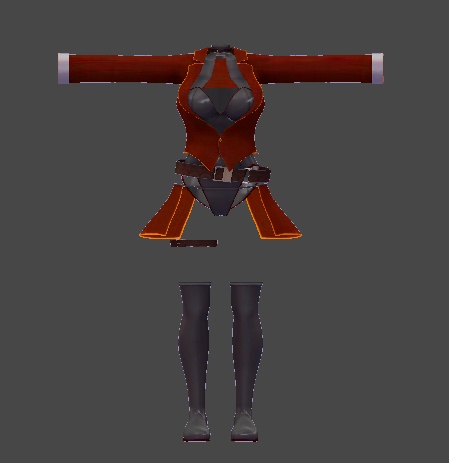 【無料】ティコ・ポプリ用 バニーフォース衣装