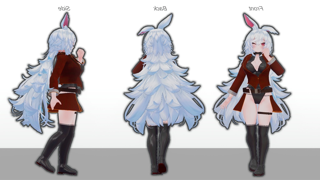 【無料】ティコ・ポプリ用 バニーフォース衣装