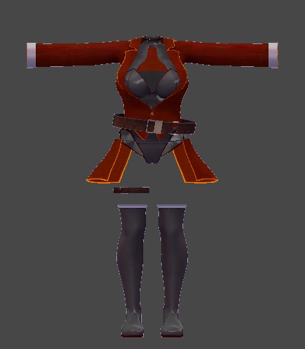 ミルティナ対応 バニーフォース衣装