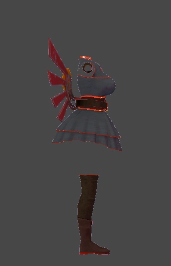 【無料】ティコ・ポプリ用衣装 スチームギアメイガス