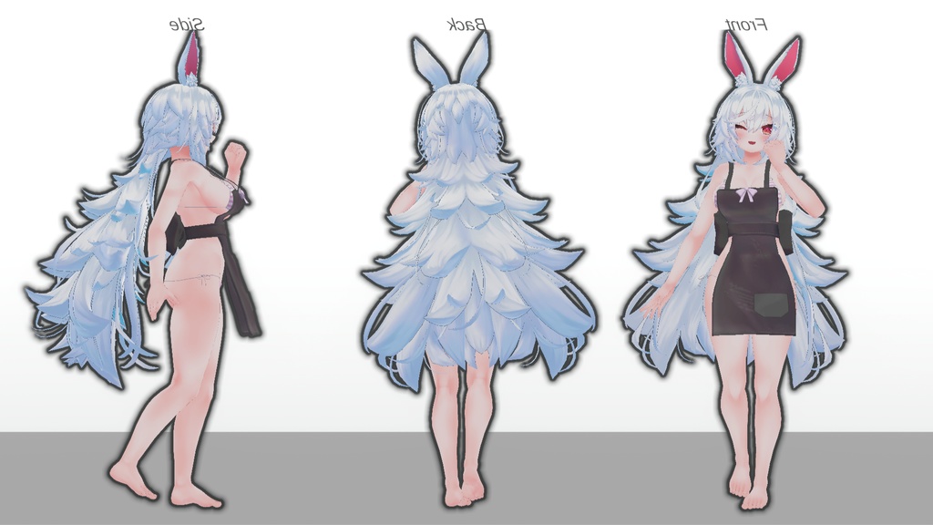 【無料】ティコ・ポプリ用衣装 水着エプロン衣装