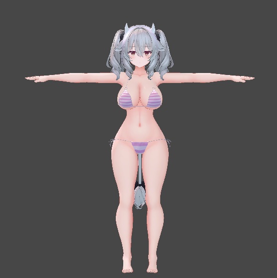 ミルティナ対応 水着エプロン衣装