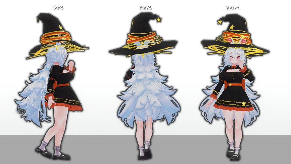 【無料】ティコ・ポプリ用衣装 星灯の魔女