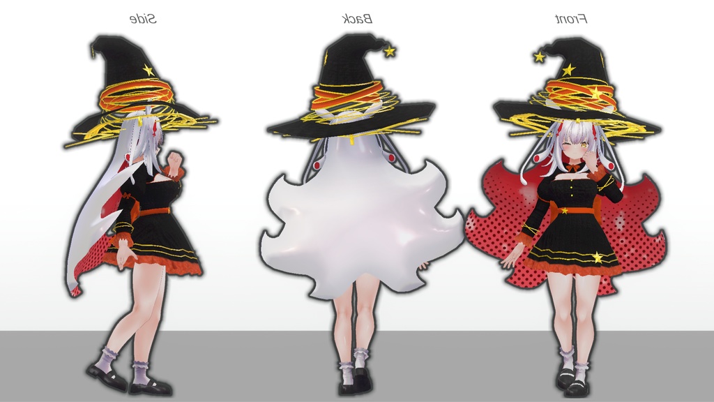 【無料】ティコ・ポプリ用衣装 星灯の魔女