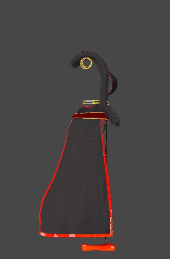 ミルティナ対応 ドレス衣装「月影ノ華」