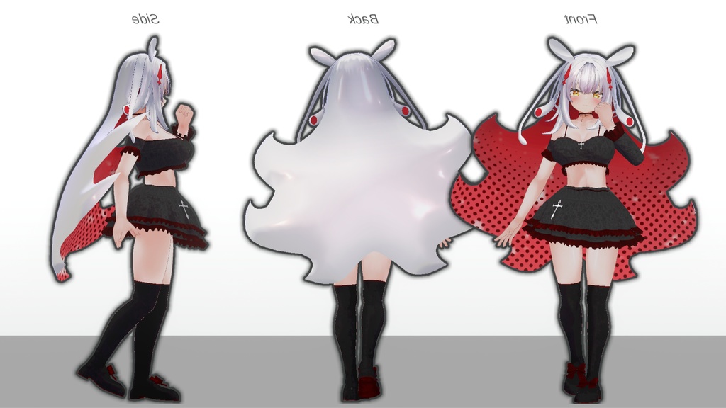 【無料】ティコ・ポプリ用衣装 「ダークノクターン」