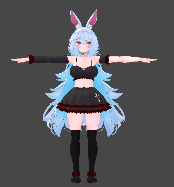 【無料】ティコ・ポプリ用衣装 「ダークノクターン」