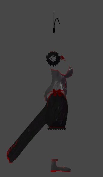 ミルティナ対応 バニー衣装「ノクターンバニー」