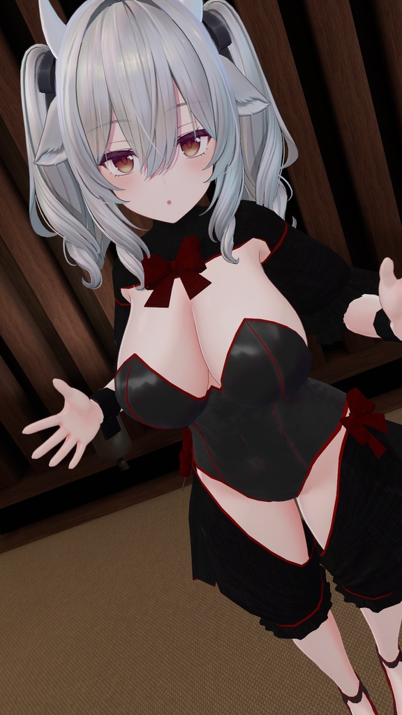 ミルティナ対応　バニー衣装「ノクターンバニー」