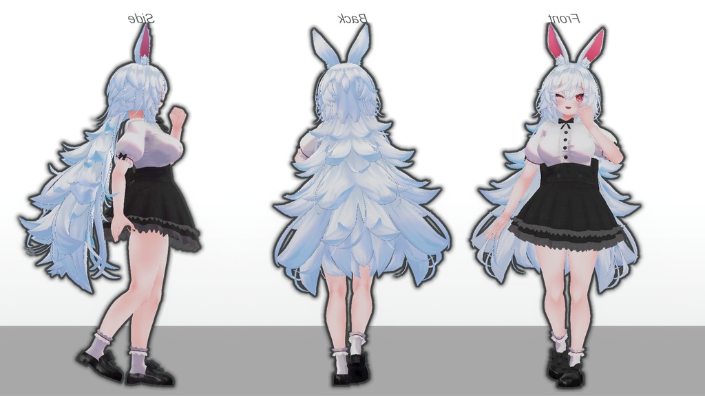 【無料】ティコ・ポプリ用衣装 「モノクロームスイート」