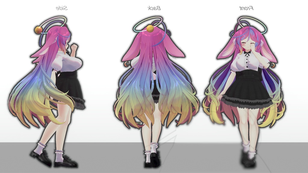 ミルティナ・伊奈波かや・御咲ライネ対応 「モノクロームスイート」