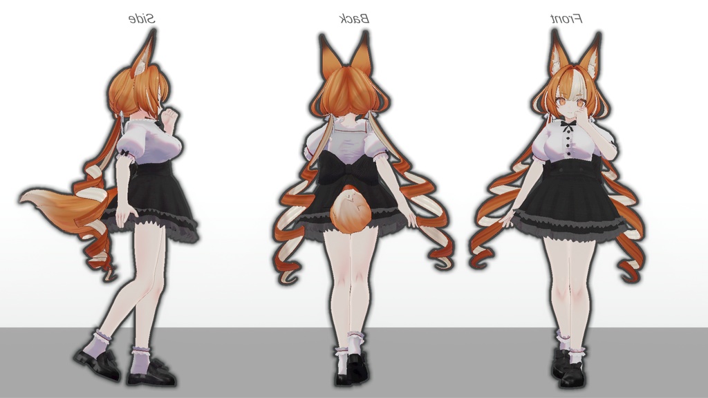 ミルティナ・伊奈波かや・御咲ライネ対応 「モノクロームスイート」