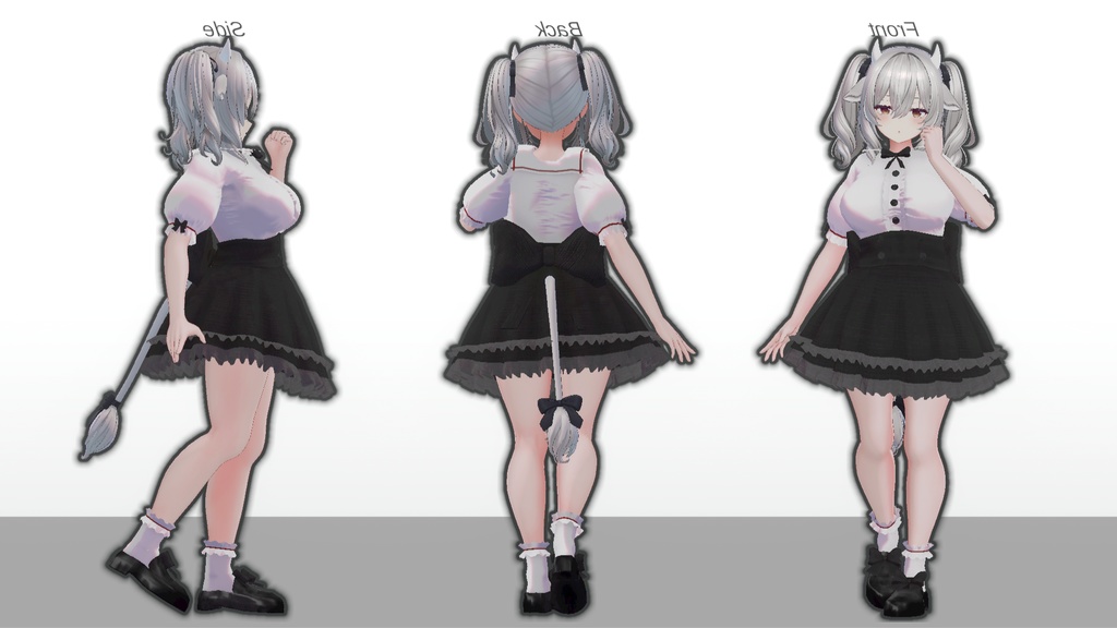 ミルティナ・伊奈波かや・御咲ライネ対応 「モノクロームスイート」