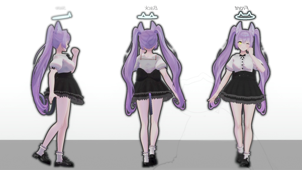 4アバター対応 「モノクロームスイート」