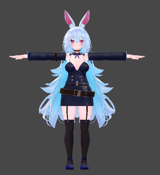 【無料】ティコ・ポプリ用衣装 「ノアールカデット」