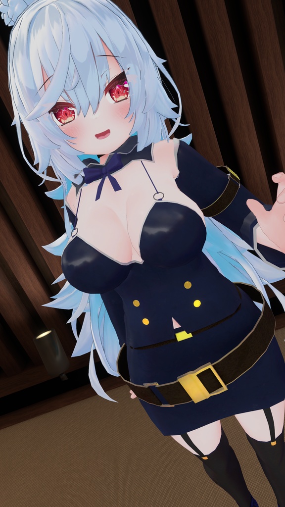 【無料】ティコ・ポプリ用衣装 「ノアールカデット」