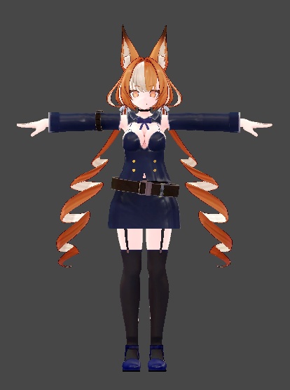 ミルティナ・伊奈波かや・御咲ライネ対応 「ノアールカデット」