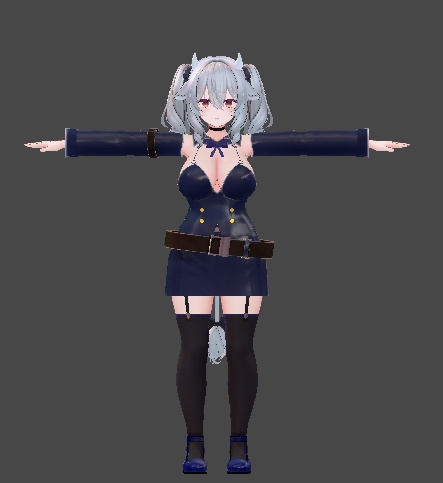 ミルティナ・伊奈波かや・御咲ライネ対応 「ノアールカデット」