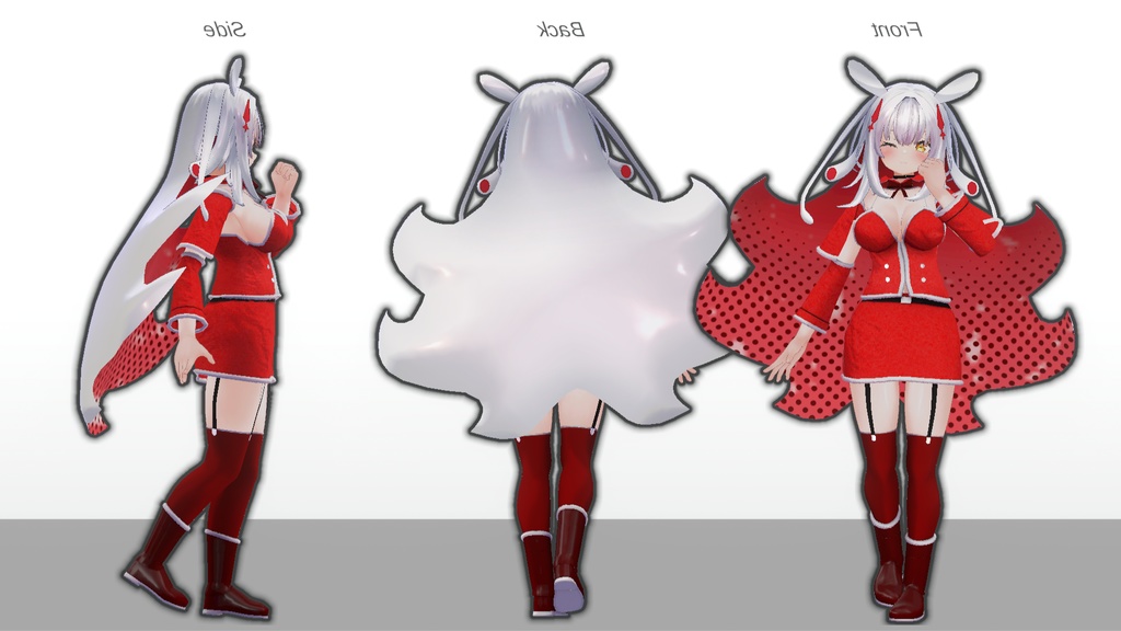 【無料】ティコ・ポプリ用衣装 サンタ服2025