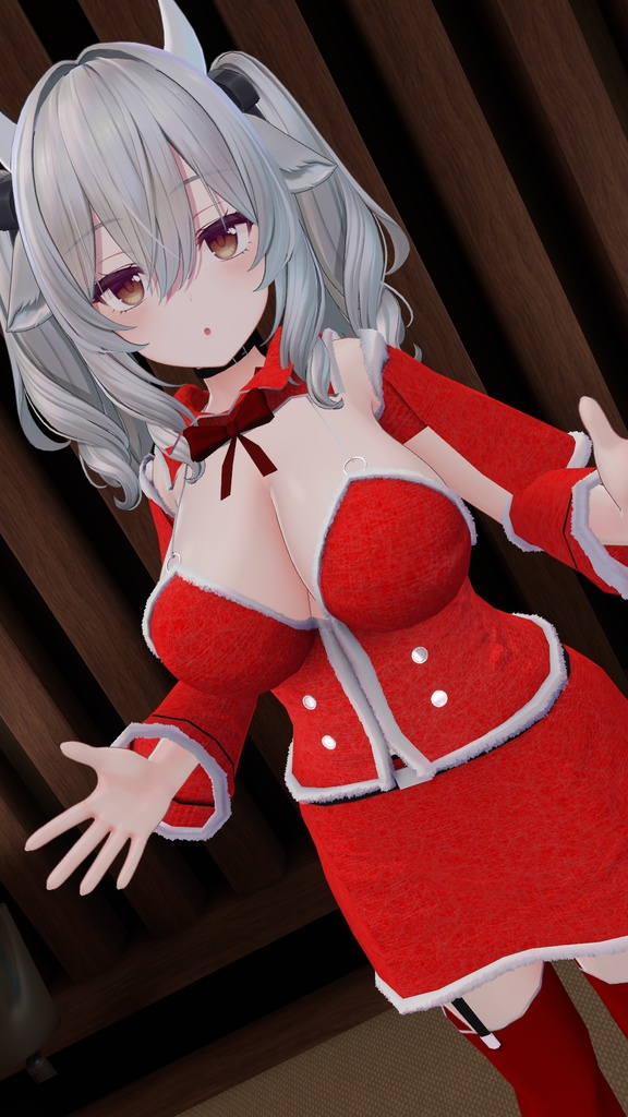 ミルティナ・伊奈波かや・御咲ライネ対応　サンタ服2025