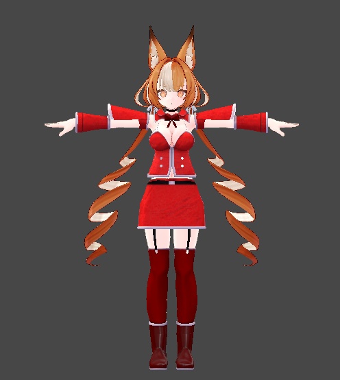 ミルティナ・伊奈波かや・御咲ライネ対応 サンタ服2025