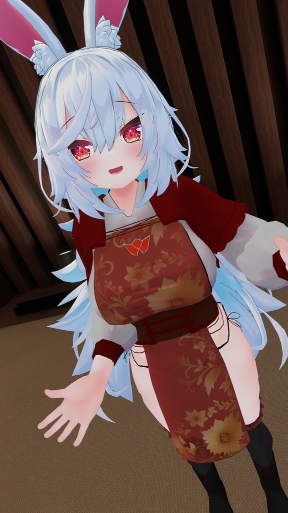 【無料】ティコ・ポプリ用衣装 中華風衣装「紅花ハーモニア」